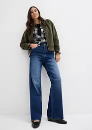 Wide Leg-jeans, High Waist, bonprix