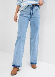 Wide Leg-jeans, Mid Waist, bonprix