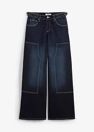 Wide Leg-jeans, Mid Waist, bonprix