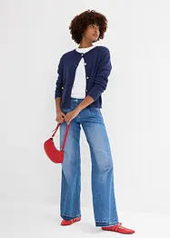 Wide Leg-jeans, Mid Waist, bonprix