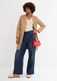 Wide Leg-jeans High Waist, bonprix