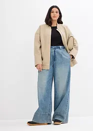 Wide Leg-jeans High Waist, bonprix