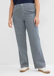 Straight-jeans, High Waist, stripete, bonprix