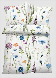 Sengesett med blomster, bonprix