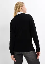 Finstrikket genser, bonprix