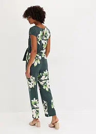 Jumpsuit med knyting, bonprix