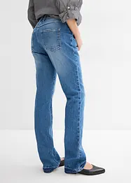 Straight-jeans, Mid Waist, Low Stretch komfortlinning, bonprix