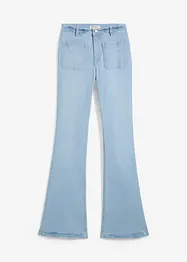 Bootcut-jeans High Waist, Stretch Full Length, bonprix