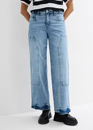 Wide Leg-jeans, Mid Waist, bonprix