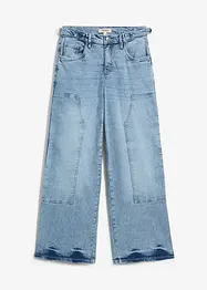 Wide Leg-jeans, Mid Waist, bonprix