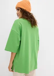 Lang topp i interlock-materiale, bonprix