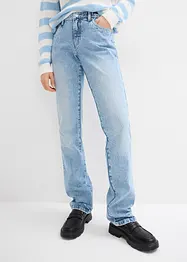 Straight-jeans, Mid Waist, Low Stretch komfortlinning, bonprix