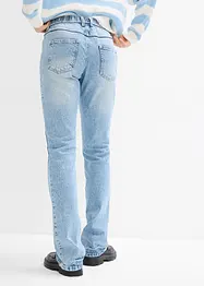 Straight-jeans, Mid Waist, Low Stretch komfortlinning, bonprix