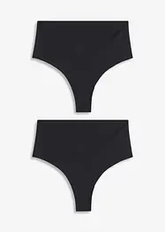 Sømløs shape-stringtruse med lett formende effekt (2-pack), bonprix
