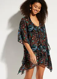 Strandtunika i chiffon, bonprix