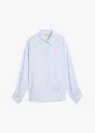 Skjortebluse i fin sateng, bonprix