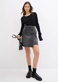 Ribbestrikket topp, bonprix