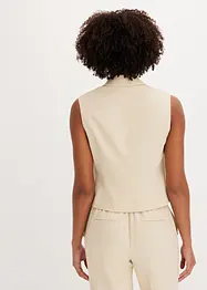 Blazervest med dekorativ knapp, bonprix