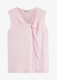 Jerseytopp med twist, bonprix
