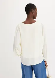 Tunika i chiffon med strass, bonprix
