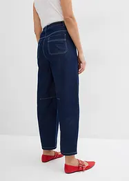 Balloon-jeans High Waist komfortlinning, supersoft, cropped, bonprix
