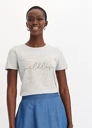 Topp med velplassert sebra print, bonprix