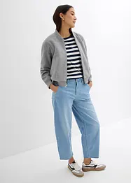 Balloon-jeans Mid Waist, supersoft, cropped, bonprix
