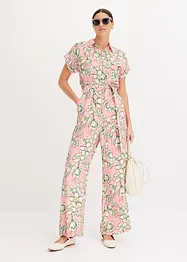 Jumpsuit i lett viskosemiks, bonprix