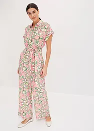 Jumpsuit i lett viskosemiks, bonprix