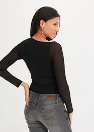 Body med mesh, bonprix