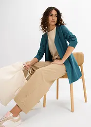 Cardigan i økologisk bomull, bonprix