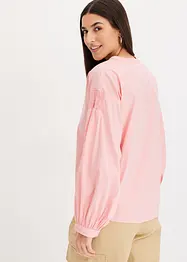 Bluse med lengre bakstykke, bonprix