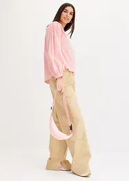 Bluse med lengre bakstykke, bonprix