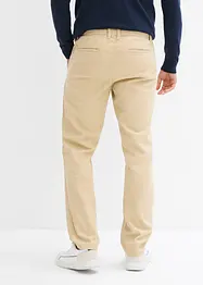 Loose Fit-chinos i ren bomull, Straight, bonprix