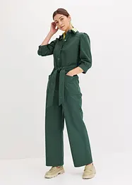 Utility-jumpsuit med puffermer, bonprix