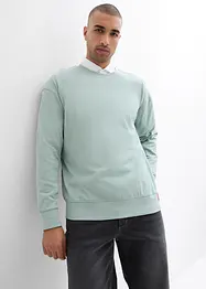 Sweatshirt i ren økologisk bomull, Loose Fit, bonprix