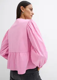 Bluse med sløyfedetaljer, bonprix