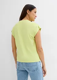 Boxy topp med fin detalj på ermene, bonprix
