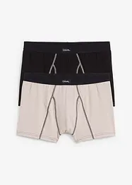 Boksershorts i ettersittende modell (3-pack), bonprix