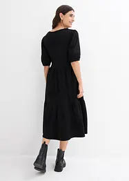 Trikotkjole i ren bomull, bonprix