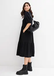 Trikotkjole i ren bomull, bonprix