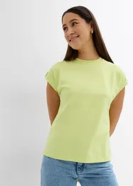 Boxy topp med fin detalj på ermene, bonprix