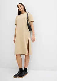 Sweatshirtkjole i 100% økologisk bomull, bonprix