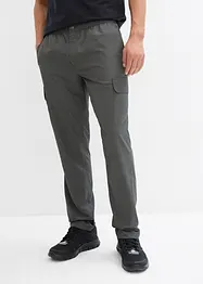Ultralett, pull on-bukse med cargolommer og bionic-finish, vannavvisende, bonprix