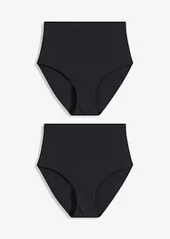 Sømløs shape-truse med lett formende effekt (2-pack), bonprix