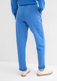 Joggebukse i formstabilt materiale med trykk, bonprix
