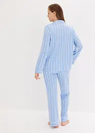 Pyjamas med knappestolpe, bonprix