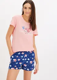 Pyjamas med shorts, bonprix