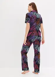 Pyjamas med knepping, bonprix