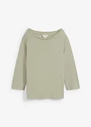 Off shoulder-topp i myk modalmiks, bonprix